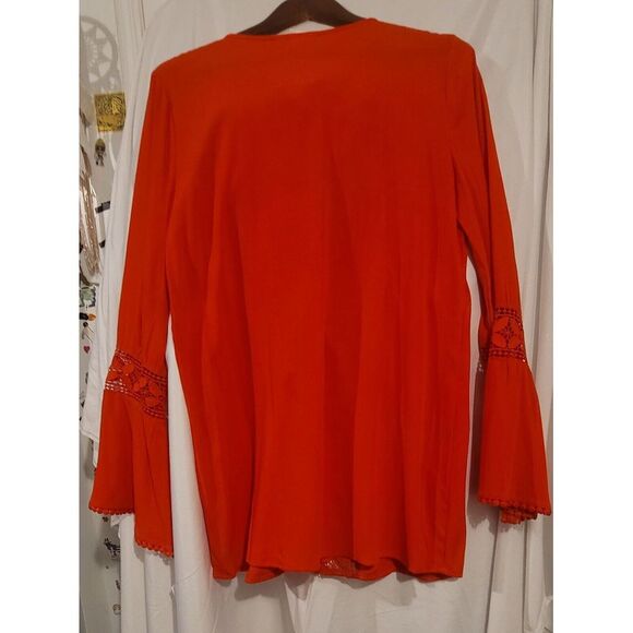 La Blanca Swim Cover Up Size Small , Tunic Boho Beach Cruise Vacation - Picture 3 of 4